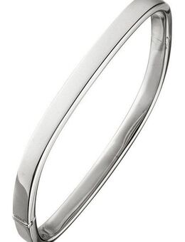 JOBO Armreif, eckig 925 Silber