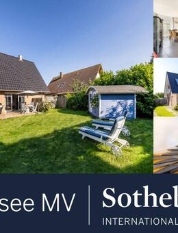 Beliebtes FHS mit Studio, Sauna u. Kamin! Genießen Sie den kleinen südl. Garten mit Privatsphäre - Breege