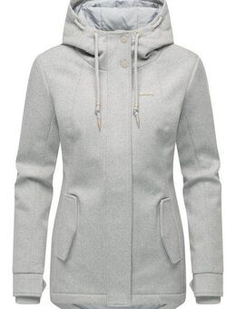 Ragwear Winterjacke Monadde Felt YOUMODO Wasserfeste warme Jacke mit Kapuze