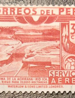 Briefmarke CORREOS DEL PERU 19??, 30 CTS, nicht gestempelt - Leverkusen