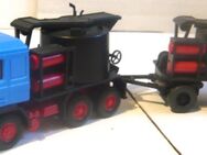 Wiking alt 1:87 MAN F90 Asphaltkocher mit Hänger - Amberg Zentrum
