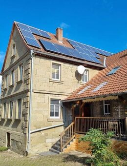 Entspanntes Wohnen & Arbeiten - Freiheit und Natur - Solarthermie/Photovoltaik - EBK - Gartenland! - Weigenheim