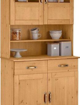 Home affaire Küchenbuffet Alby Breite 85 cm, 2 Glastüren