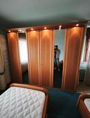 Schlafzimmer-Set (Holz hell) in 35683