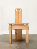 Postmodern Brutalist Children Chair Kinderstuhl zu Mid Century in 22303
