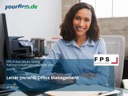 Leiter (m/w/d) Office Management - Berlin