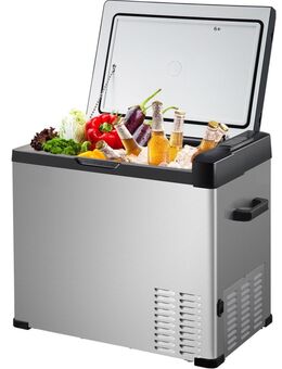 50L Autokühlschrank Kompressorkühlbox Camping Urlaub Isolierbox Mini Kühlschrank Kühlbox Set - Wuppertal