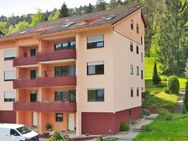 Traumhafte 2-Zimmer-Dachgeschosswohnung mit atemberaubender Aussicht in idyllischer Waldrandlage - Unterreichenbach