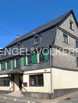 Historisches Gebäude mit Gastrofläche und zwei Wohnungen - Holzappel