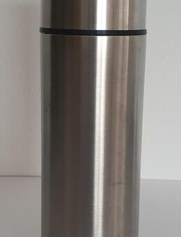 Thermosflasche Edelstahl 1 Liter Heiß und Kalt NEU TOP - Versmold