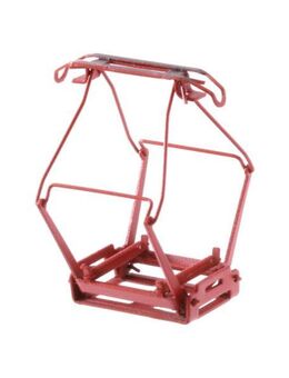 Sommerfeldt Scherenstromabnehmer rot lackiert H0 Art. 715 - NEU - Ettlingen Zentrum