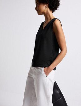 STREET ONE Shirttop mit Häkel Details