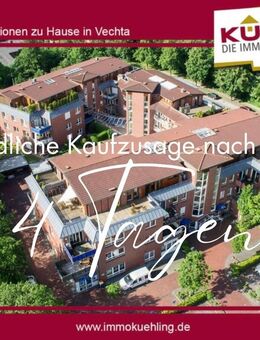 Barrierearme 2-Zimmer-Wohnung nebst Carport - Vechta