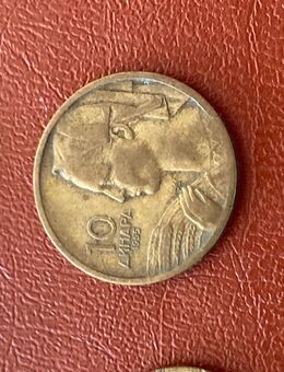 Münze Münzen Umlaufmünze Jugoslawien 10 Dinar 1955 - Alzey