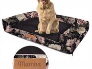 Design Handmade Hundebett Hundekissen Sofa Hundesofa Tierbett Katzenbett Hundekorb Schlafplatz mit Namensschild - Wuppertal