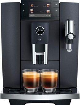 JURA Kaffeevollautomat 15749 E8 Cosmic Black (ED)