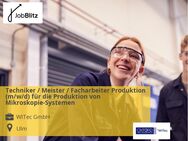 Techniker / Meister / Facharbeiter Produktion (m/w/d) für die Produktion von Mikroskopie-Systemen - Ulm