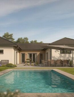 Barrierefrei - modern - Alles auf einer Ebene! inkl. Grundstück! - Großmehring