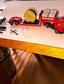 Modelle 1:87--3 Verschiedene LKW mit Anhänger siehe dazu die Fotos NEU und in der OVP - Meckenheim