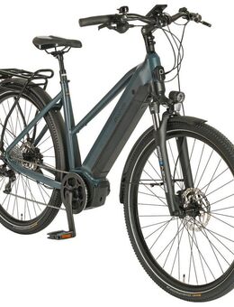 Prophete E-Bike Trekkingrad Entdecker 4.8, 10 Gang microSHIFT XLE Schaltwerk, Kettenschaltung, Mittelmotor, 540 Wh