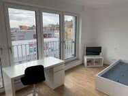 Apartment im Szeneviertel! Möbliertes Studio in Toplage inkl. Küche, Bett, Schrank,HD-TV, Schreibtisch + Fußbodenheizung - Nürnberg