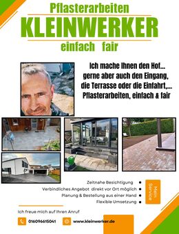Pflasterarbeiten – einfach fair | Kleinwerker - Hamm