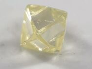 Rohdiamant Diamant Rohkristall Oktaeder 1,26ct Fancy Gelb Afrika - Köln