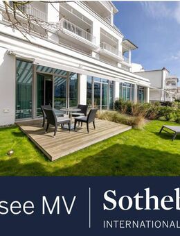 AAA-Lage an der Seebrücke! Villa Charlotte: Exklusive und ruhige Strandwohnung mit südlichem Garten - Binz (Ostseebad)