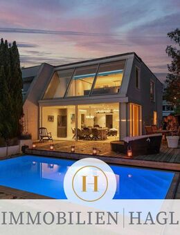 Einzigartig modernisiertes Reiheneckhaus mit Wintergarten, Pool und Traumgrundstück - Haar