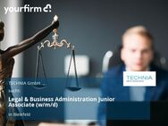 Legal & Business Administration Junior Associate (w/m/d) - Bielefeld
