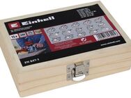Einhell Fräser-Set Fräsersatz 8 mm, Set, 15-tlg., Set aus 15 verschiedenen Fräsern zur Holzbearbeitung, inkl. Holzbox