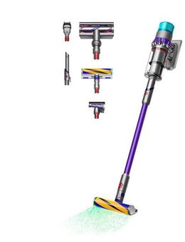 DYSON Akku-Hand-und Stielstaubsauger Dyson Gen5detect™ Absolute, 280 Airwatt, Haarentwirrungstechnologie, 752 W, 70 min Laufzeit, LED-Düse, Stauberkennungssensor