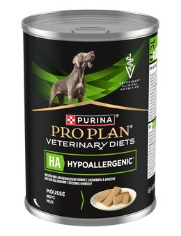 2 x PURINA PRO PLAN Veterinary Diets Mousse zum Sonderpreis! - Hypoallergenic 2 x 400 g