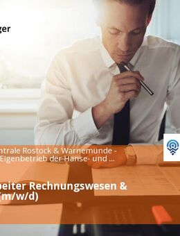Sachbearbeiter Rechnungswesen & Finanzen (m/w/d) - Rostock