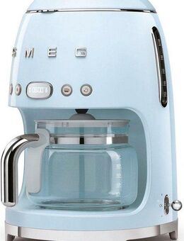 Smeg Filterkaffeemaschine DCF02PBEU, 1,4l Kaffeekanne, Papierfilter 1x4, inkl. Permanentfilter