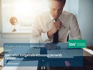 Spezialist Entgeltabrechnung (m/w/d) Teilzeit - Wiesbaden