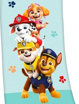 PAW PATROL Badetuch Paw Patrol, Velours (1-St), hochfarbig bedruckt