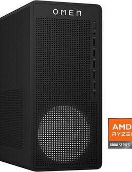 HP OMEN 16L TG03-0273ng Gaming-PC (AMD Ryzen 7 8700F, GeForce RTX 5060, 32 GB RAM, 1000 GB SSD, Luftkühlung)
