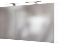 welltime Spiegelschrank Baabe 120 cm breit, inkl. Beleuchtung, Schalter und Steckdose