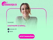 Lead Health & Safety (m/w/d) - Berlin