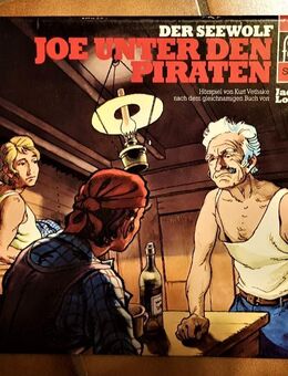 Vinyl LP Der Seewolf, Joe unter den Piraten Vinyl LP Hörspielplatte - Leverkusen