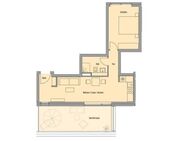 NEU!!! Modernes Stadtleben | 2-Zimmer-Studio-Wohnung mit großer Dachterrasse | KfW-55-Standard - Frankfurt (Main)