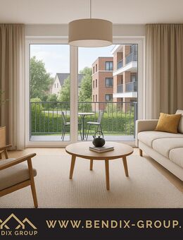 3-Zi-Wohnung im Stadt Quartier I KfW40EE-QNG Standard I Top Modern in guter Lage! Ab 2026 fertig! - Lünen