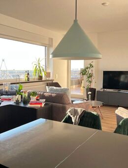 Penthouse 92qm 3 -Zimmer Wohnung in LU Mitte, toller Ausblick, gute Anbindung, Terrasse und Balkon - Ludwigshafen (Rhein)