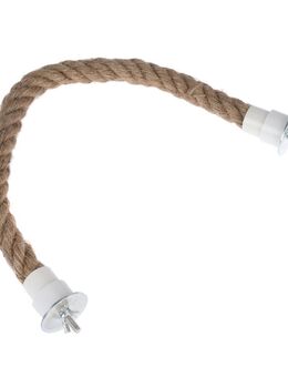 TIAKI Jute Sitzstange natur - Größe S: Ø 1,9 x L 45 cm