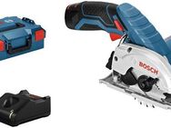Bosch Professional Akku-Handkreissäge GKS 12V-26, Set, 12 V, 26 mm, inkl. 2 Akkus & Ladegerät