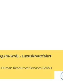 Chef de Rang (w/m/d) - Luxuskreuzfahrt - Berlin Mitte