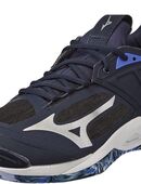 Mizuno Wave Momentum 2 Unisex Sport Gr.42/275 Waterproof in Blue/Silver/White + NEU in 51149