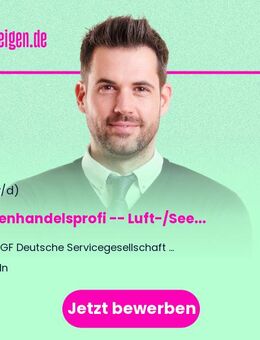 Außenhandelsprofi -- Luft-/Seefracht, Import/Export, Zoll (m/w/d) - Hamburg
