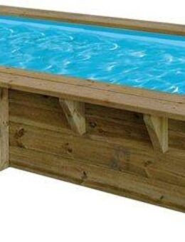 Ubbink Rechteckpool Sunwater (Set, 9-tlg), 200 x 350 x 71 cm inkl. Kartuschen-Filter